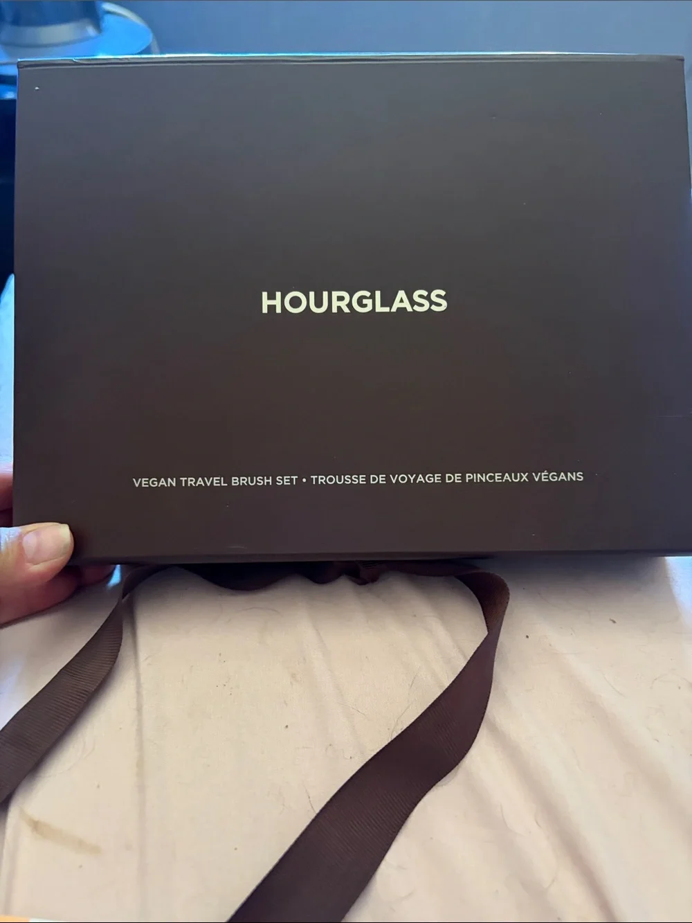 Hourglass Vegan Travel Brush Set - Chocolate Brown